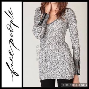 Free People We the Free Freckles Thermal Sweater